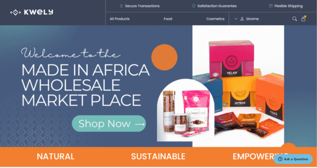 ￼Kwely lance une marketplace révolutionnaire pour le « Made in Africa »