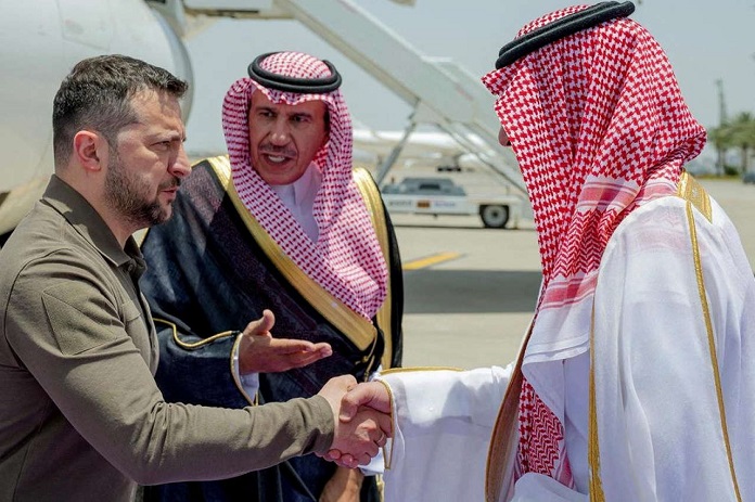 SAUDI-UKRAINE-DIPLOMACY-ARAB