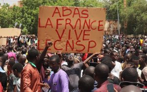 Pro-coup protests in Niger