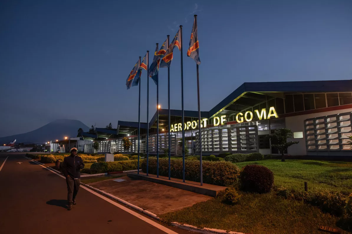 L’aéroport de Goma, en RDC, touché par au moins une «bombe»