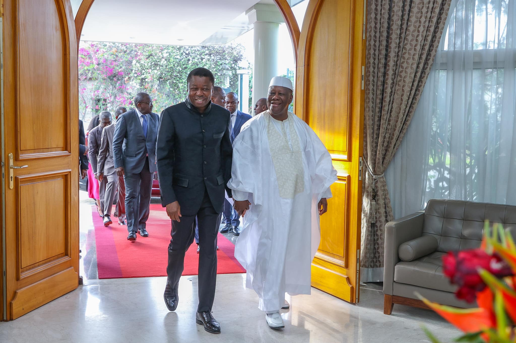 Crise au Niger : Alassane Ouattara et Faure Gnassingbé échangent sur la situation