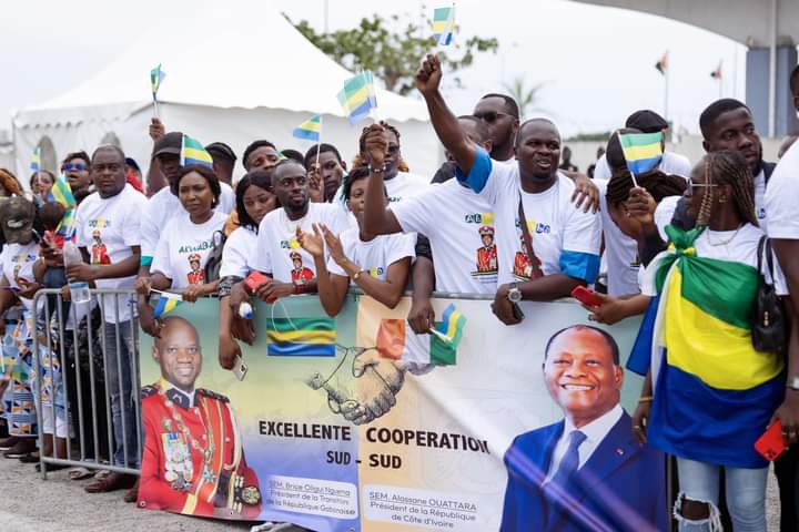 Sanctions de l’UA contre le Gabon : le Général N’guema chez Ouattara pour un plaidoyer