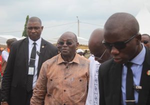Les populations de la région de lôh-Djiboua  rendent hommage au président de la République