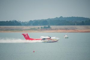 Chine : l’avion amphibie AG600 entre dans la production initiale en série