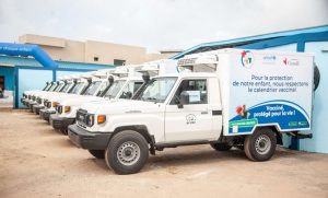 Appui logistique canadien à la vaccination en Côte d'Ivoire