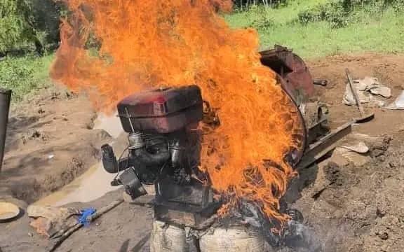 Niakara: lutte contre l’orpaillage clandestin : des gendarmes démantèlent un site à Brobroyaha