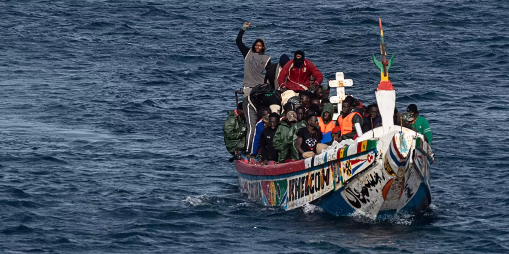Sénégal : interception d’une embarcation avec 119 migrants en mer