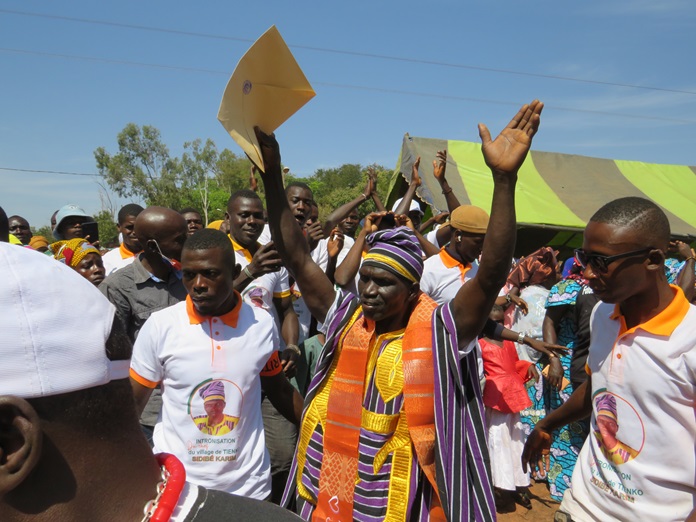 Sidibé Karim officiellement intronisé chef de village de Tienko