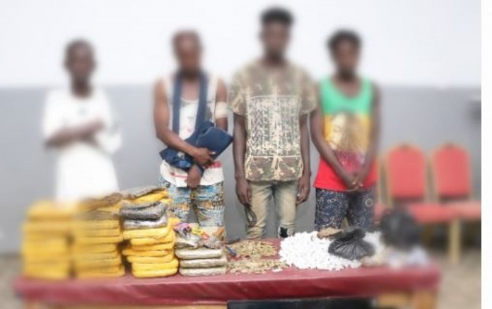 Côte d’Ivoire: arrestation de 04 jeunes filles pour trafic de drogue à Abobo