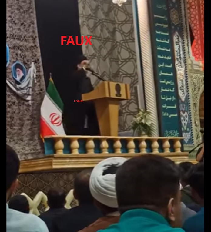 Iran – États-Unis : Faux, cette vidéo de Khamenei est ancienne et sortie de son contexte après les frappes américaines