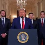 Donald Trump annonce un cessez-le-feu entre l’Iran et Israël