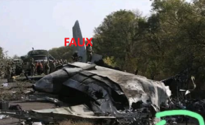 Faux : cette photo ne montre pas la scène du crash de l’avion du Vice-Président du Malawi