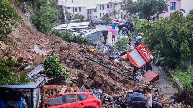 Mexique : deux morts dans de violentes inondations