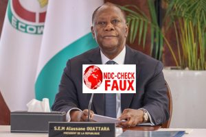 Faux : Alassane Ouattara n’a pas été renversé lors d’un coup d’État